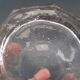 Faceted cup glass circa 1850, Napoleon III emperor, the empire is peace