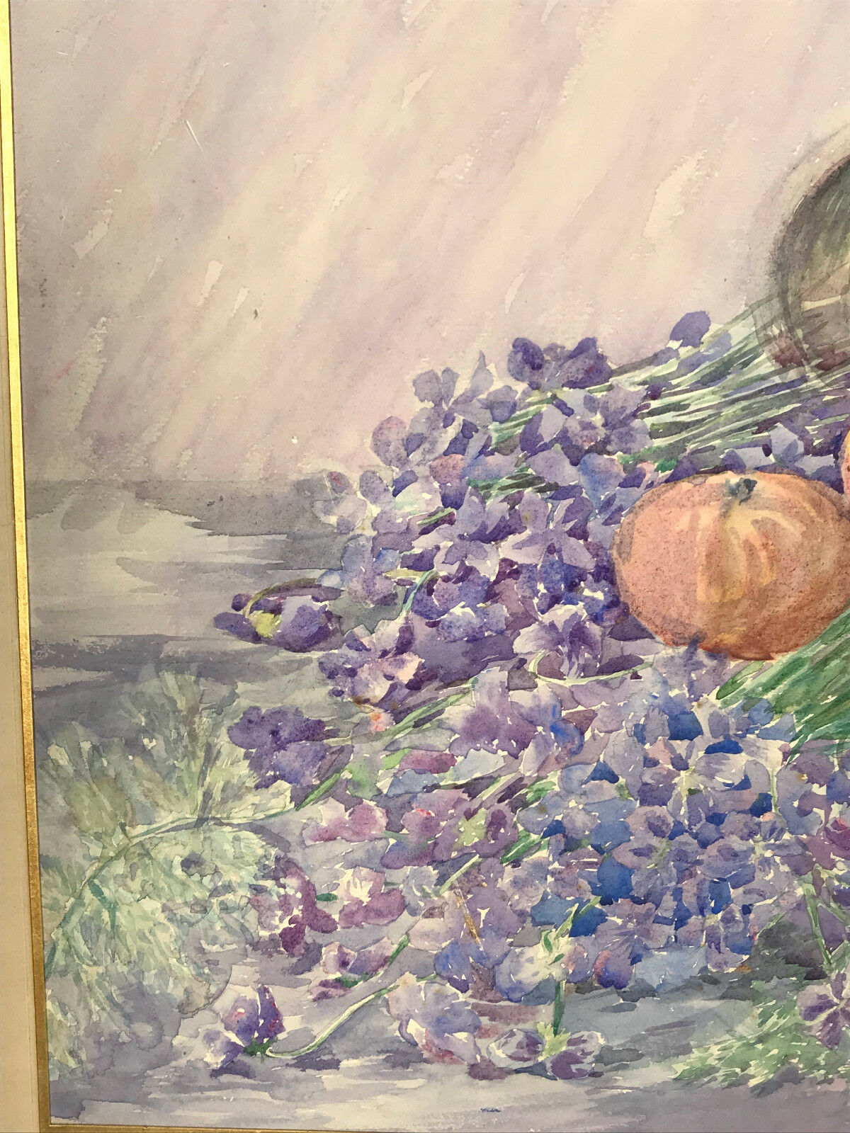 Aquarelle des années 1900 signé A. Bassée