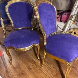 Set of 2 nursery-style chairs