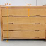 Dresser in massive ash 1970