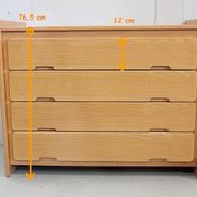 Dresser in massive ash 1970