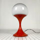 Italian glass table lamp, 1980