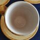 Coffee service 10 people Longchamp ceramic ceramic vintage cracked