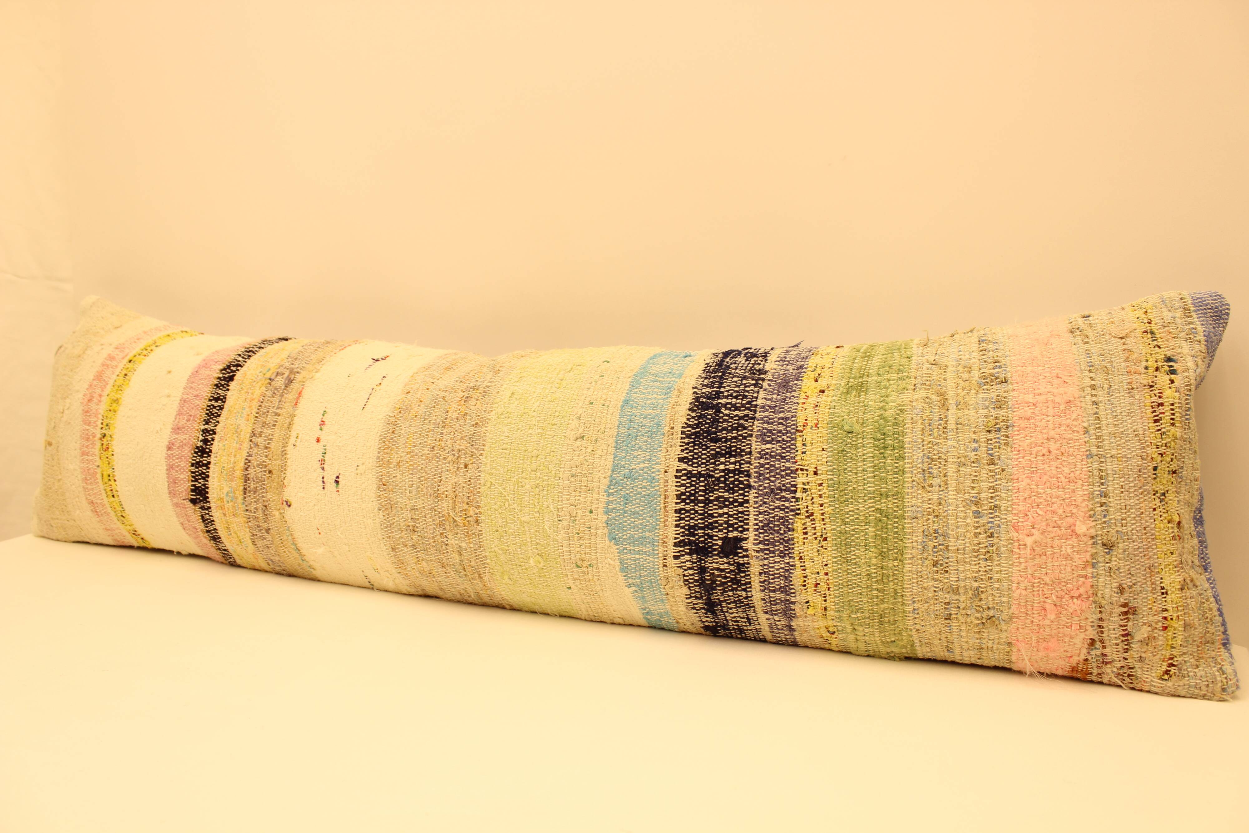 Turkish kilim cushion, 30x120 cm, oy-1358