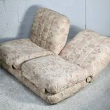 Reclining and convertible sofa, space age, circa 1970
