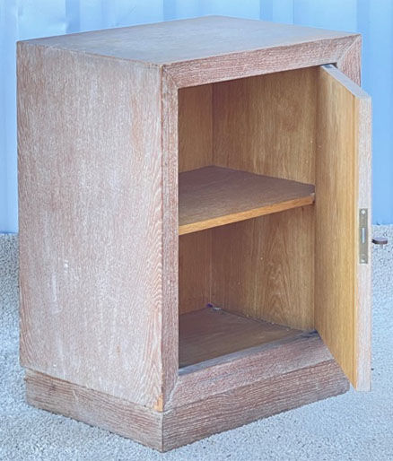 Cerused wooden sideboard