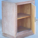 Cerused wooden sideboard