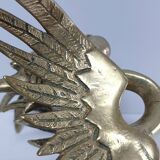 gold-plated chimera sculpture