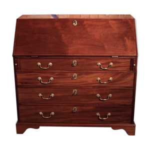 Commode scribanne en acajou Angleterre