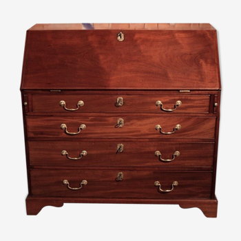 Scribanne England 19th mahogany Dresser