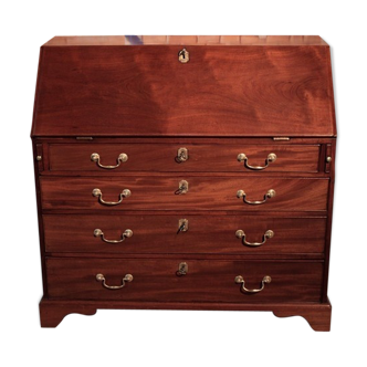 Scribanne England 19th mahogany Dresser