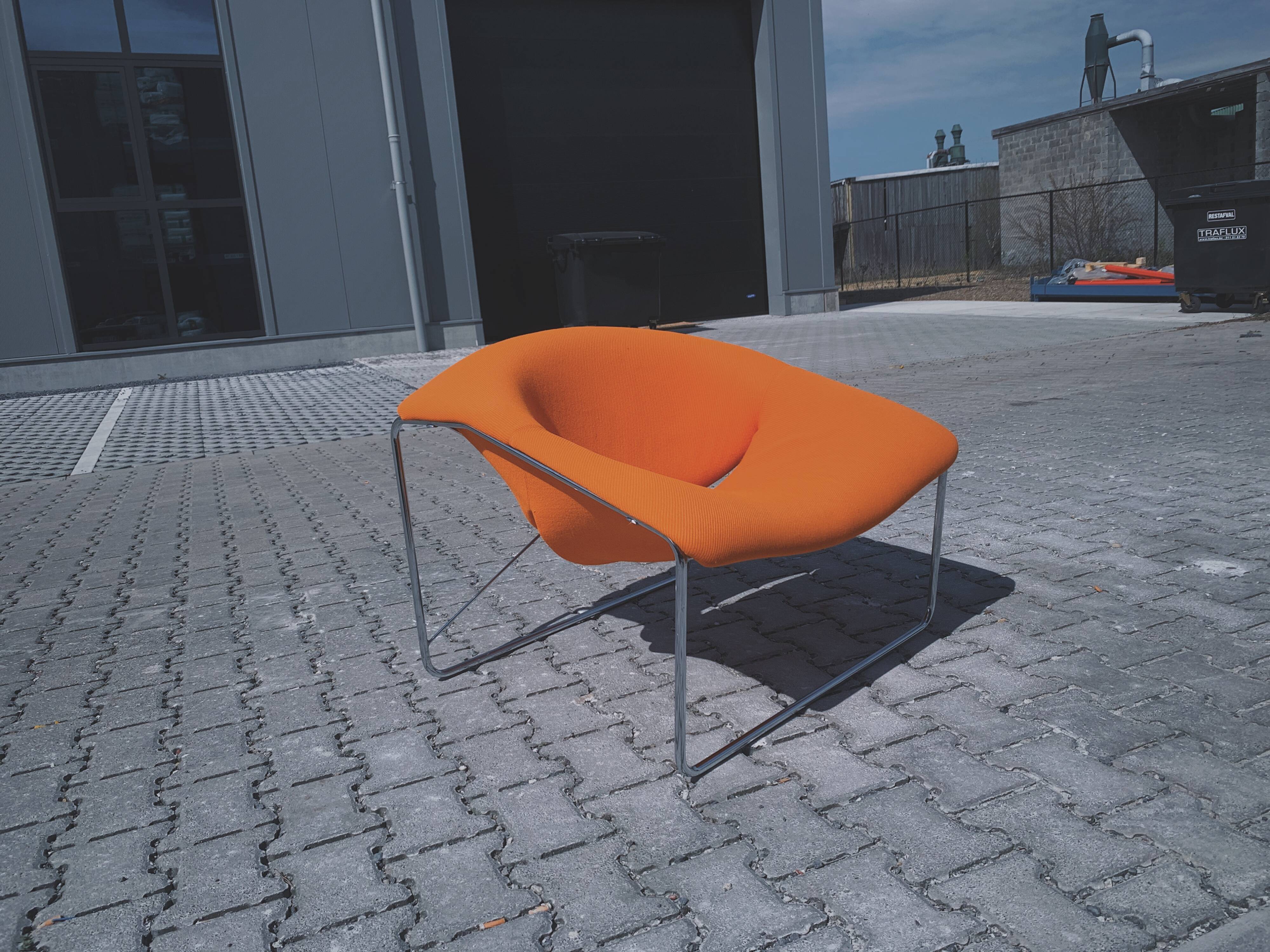 CUBIQUE' CHAIR BY OLIVIER MOURGUE FOR AIRBORNE INTERNATIONAL