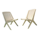 Vintage 1970s folding garden chair