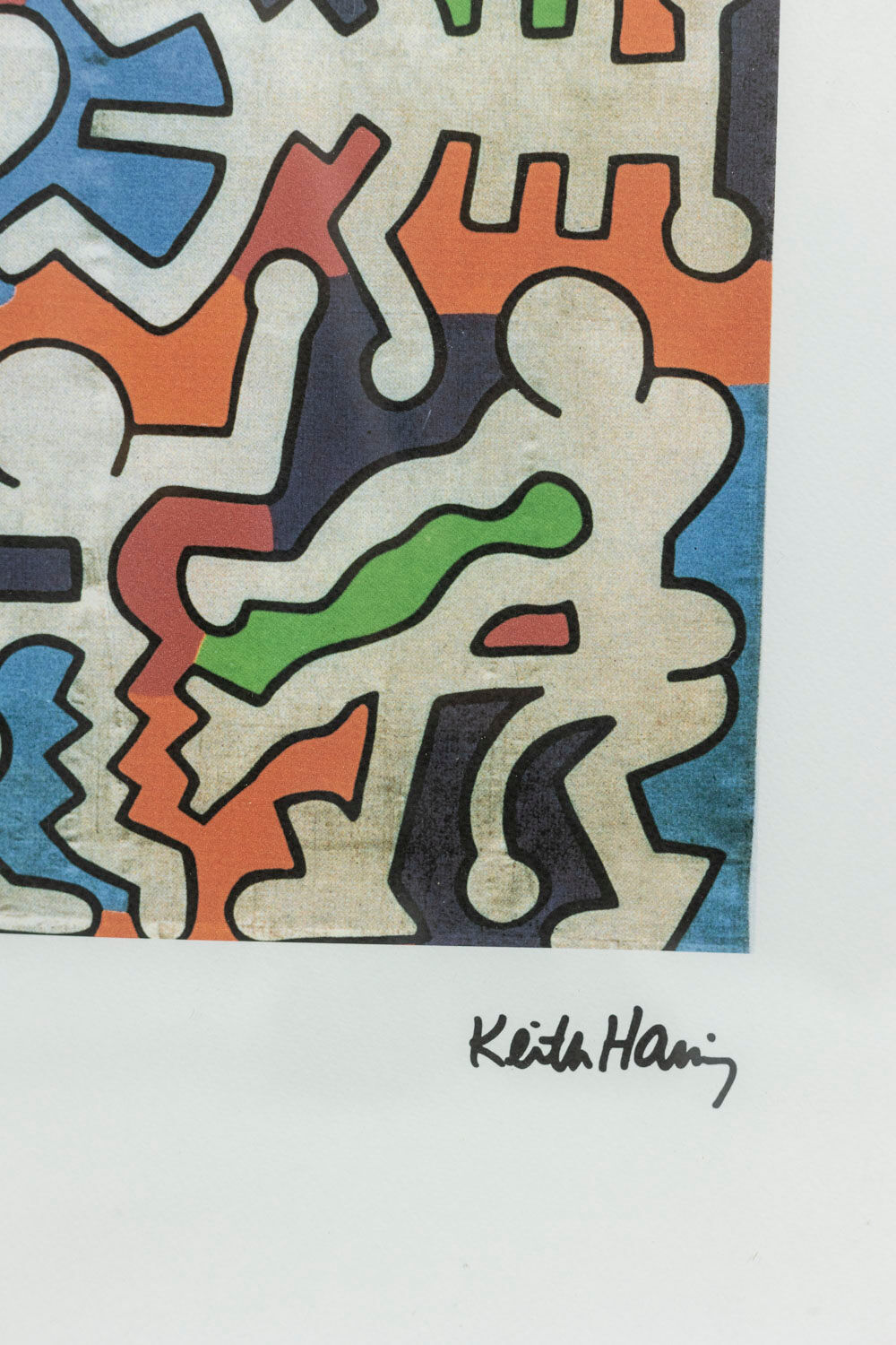 Keith Haring, screen printing, 1990s