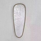 Gold mirror rearview mirror and free form from the 50s