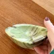Vintage green onyx ashtray
