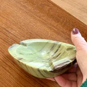 Cendrier vintage onyx vert