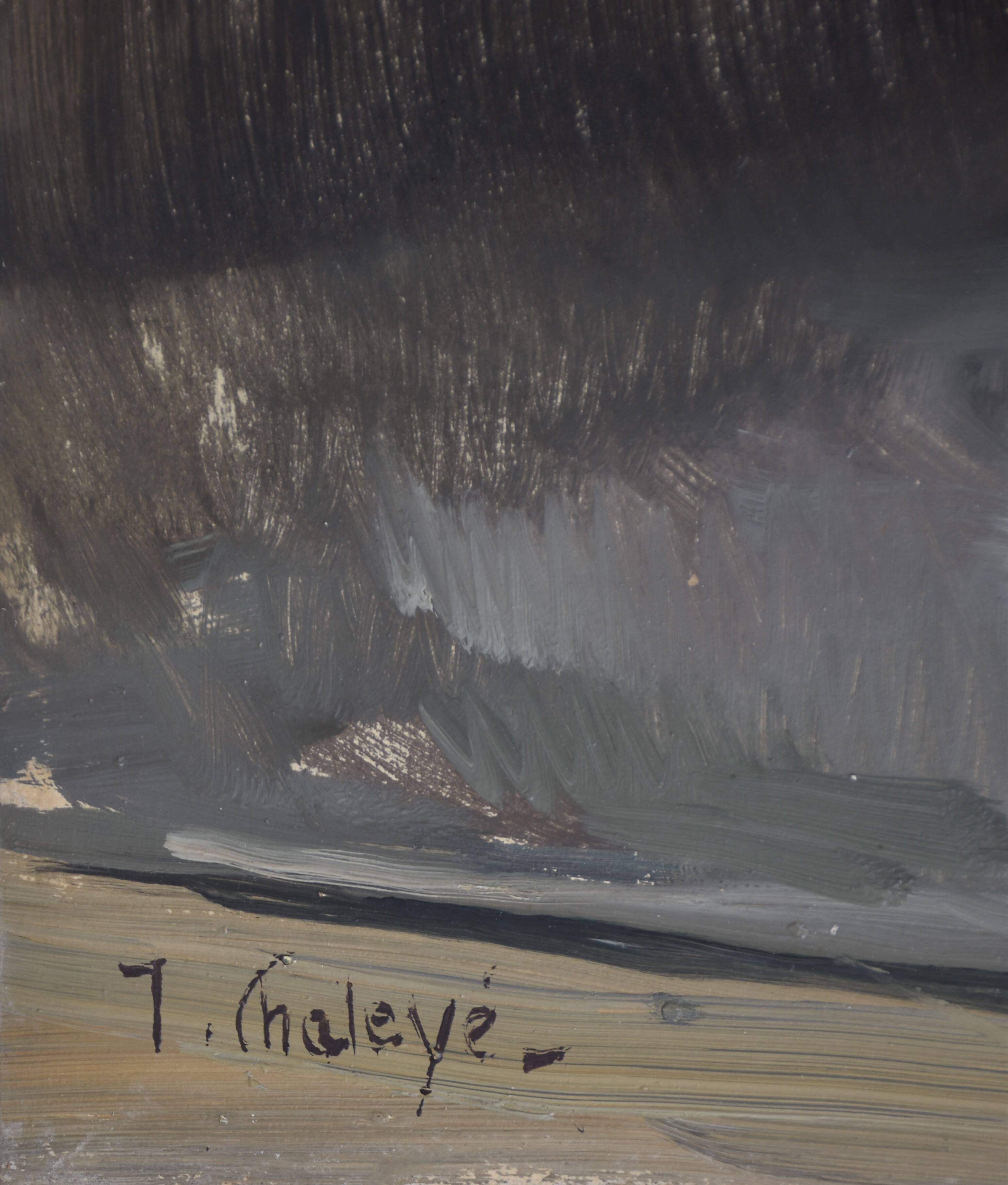 Jean Chaleyé, Flowers in a Green Water Jug (circa 1920)