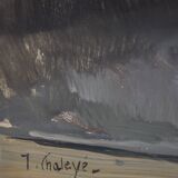 Jean Chaleyé, Flowers in a Green Water Jug (circa 1920)