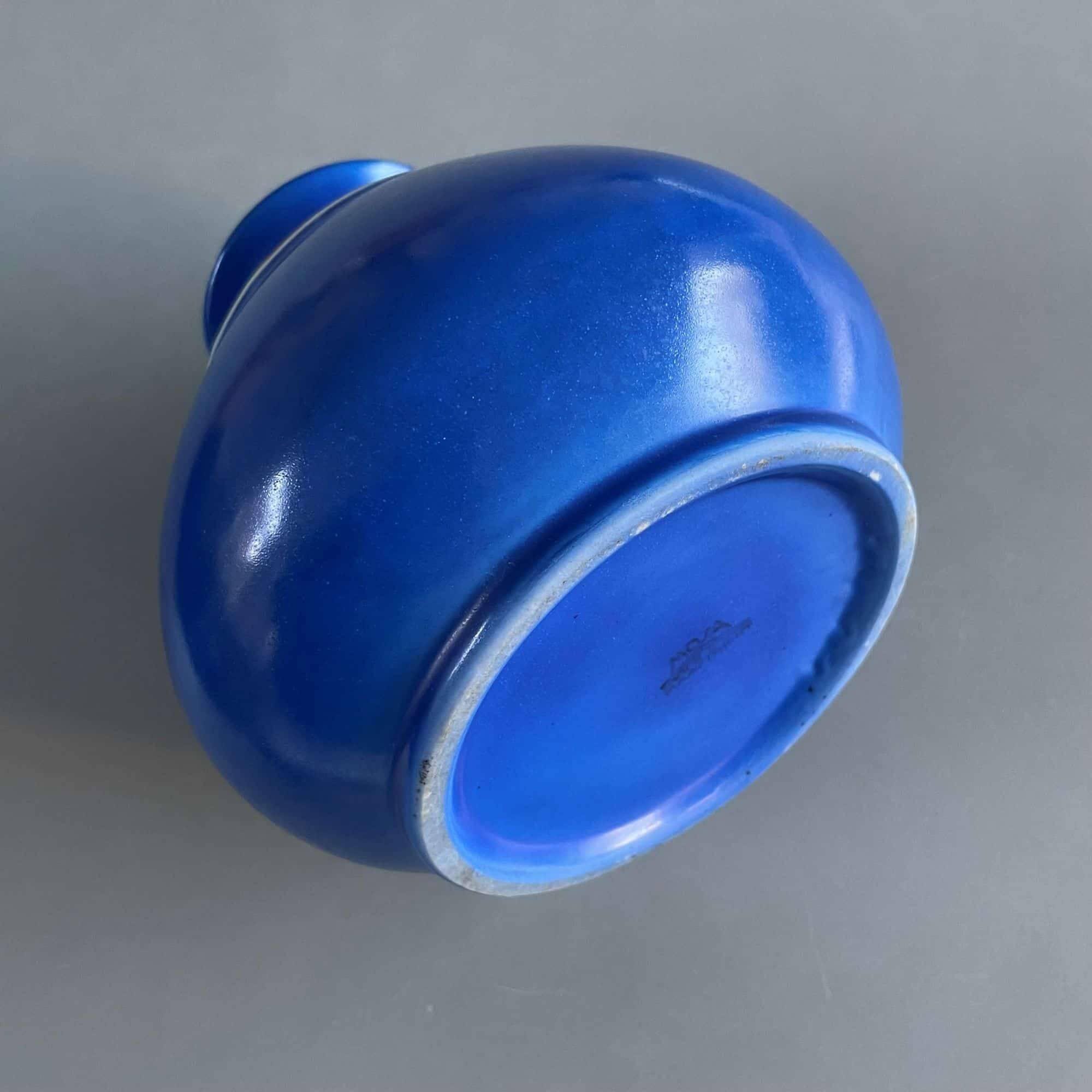 Vase en grès émaillé, céramique, style Art déco, Mosa Maastricht.