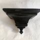 Victorian ebonized wood wall console, circa 1840