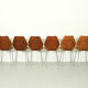 Set de 8 chaises de salle à manger par Herbert Hirche, Jofy Stalmobler, Danemark Années 1950