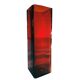 Vintage vase • red glass • 1970's