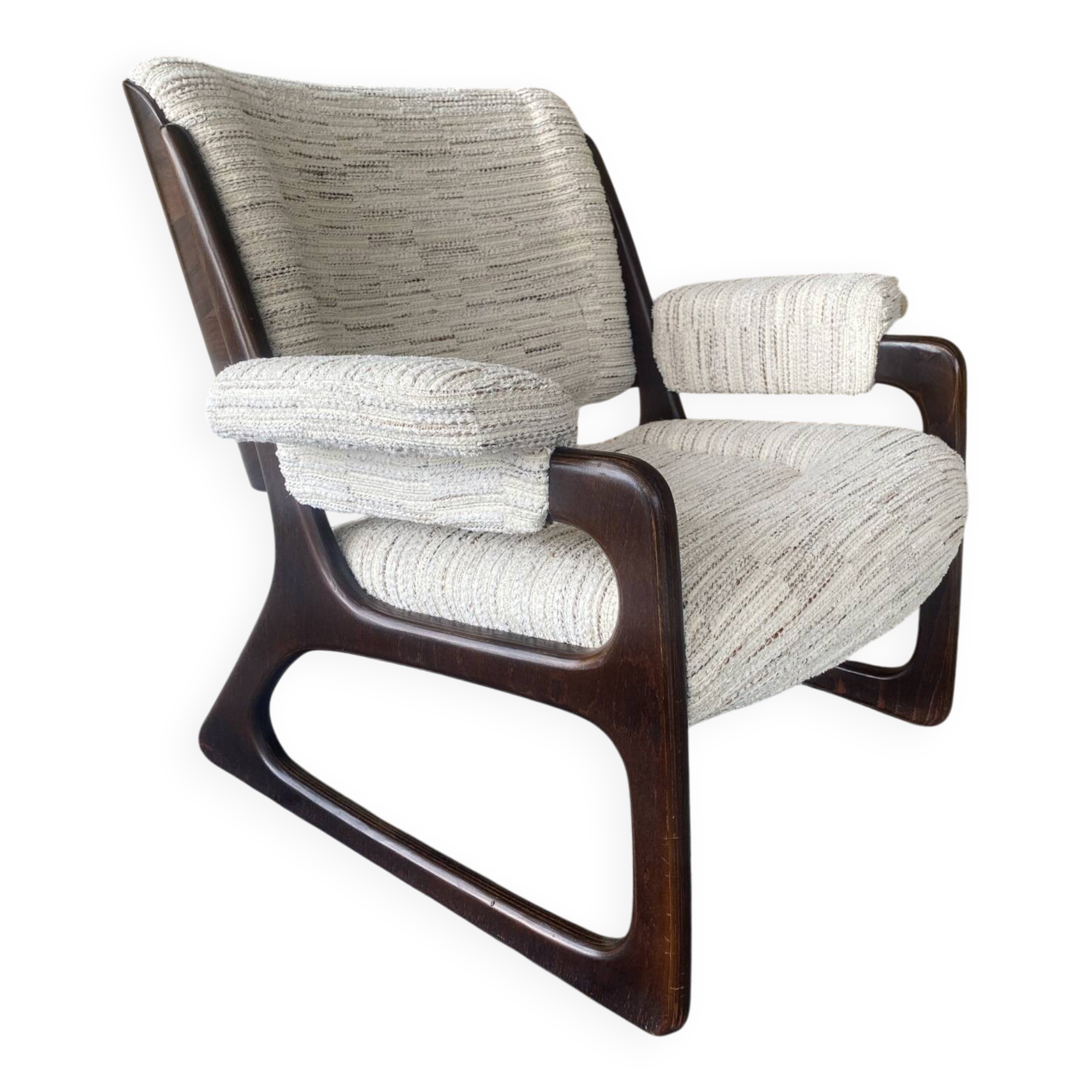 Baumann Lounge Sled Chair
