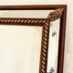 Antique mirror with parecloses 174x73cm