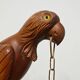 Mid Century Modern "Parrot" floor lamp attributed to Aldo Tura, 1950s.
