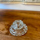 Glass candlestick