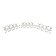 SET OF 12 SILVER-PLATED KNIFE RESTS