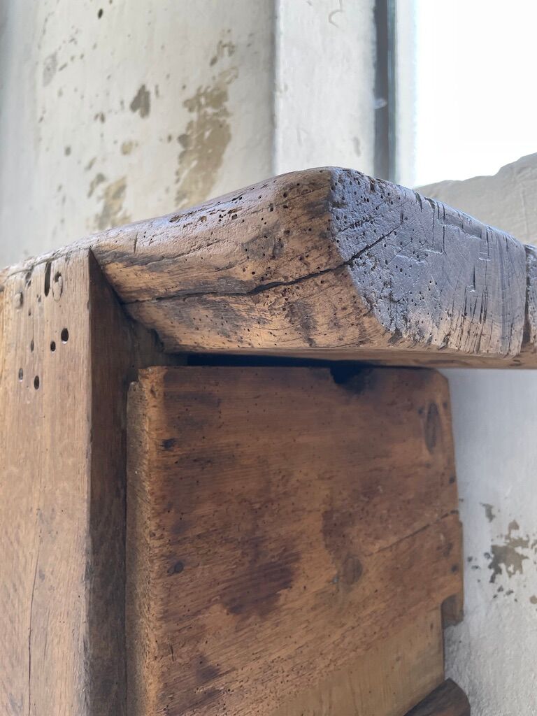 Established former brutalist console oak pine