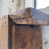 Established former brutalist console oak pine