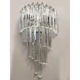 Twister triedro murano glass wall sconce