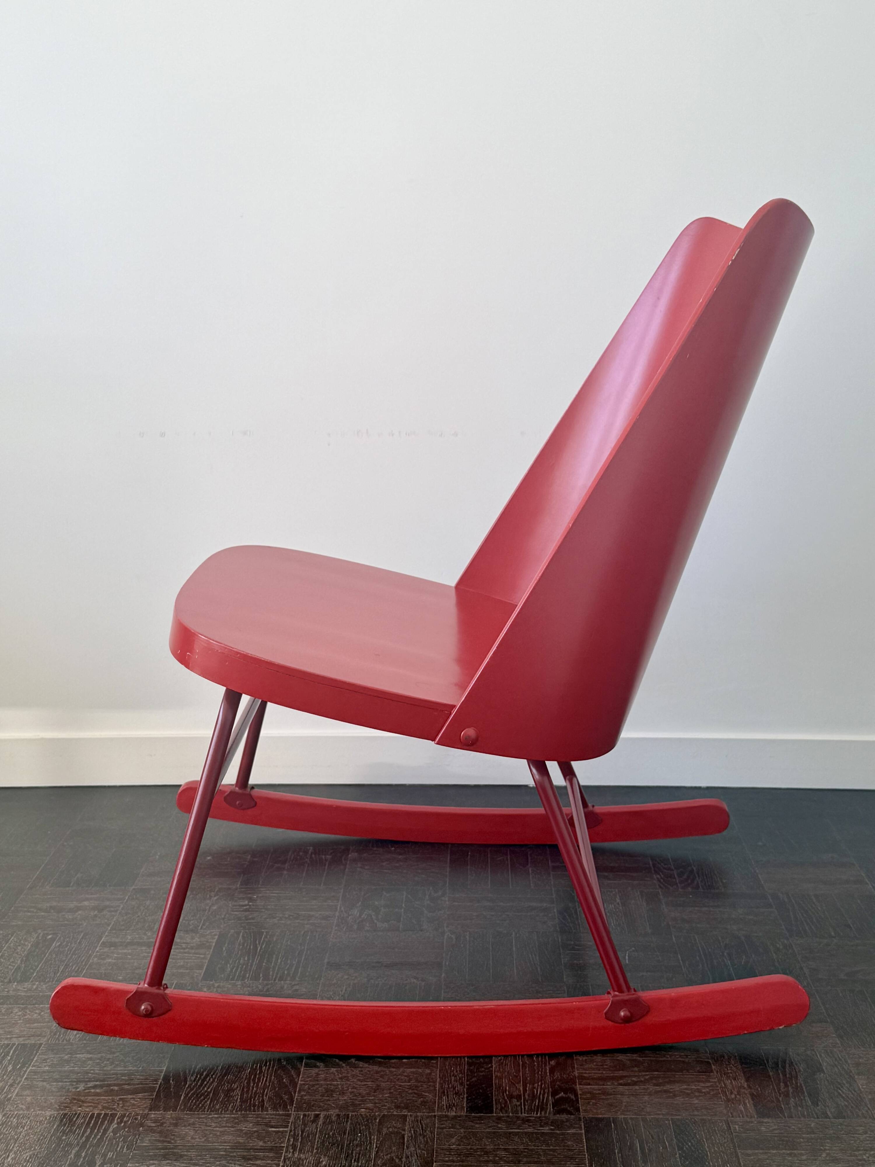 Thonet rocking chair 1955