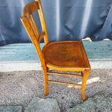Duo of bistro chairs