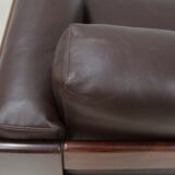 Afra & Tobia Scarpa Bastiano leather sofà 1960s