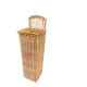 Rattan and wicker bread bin