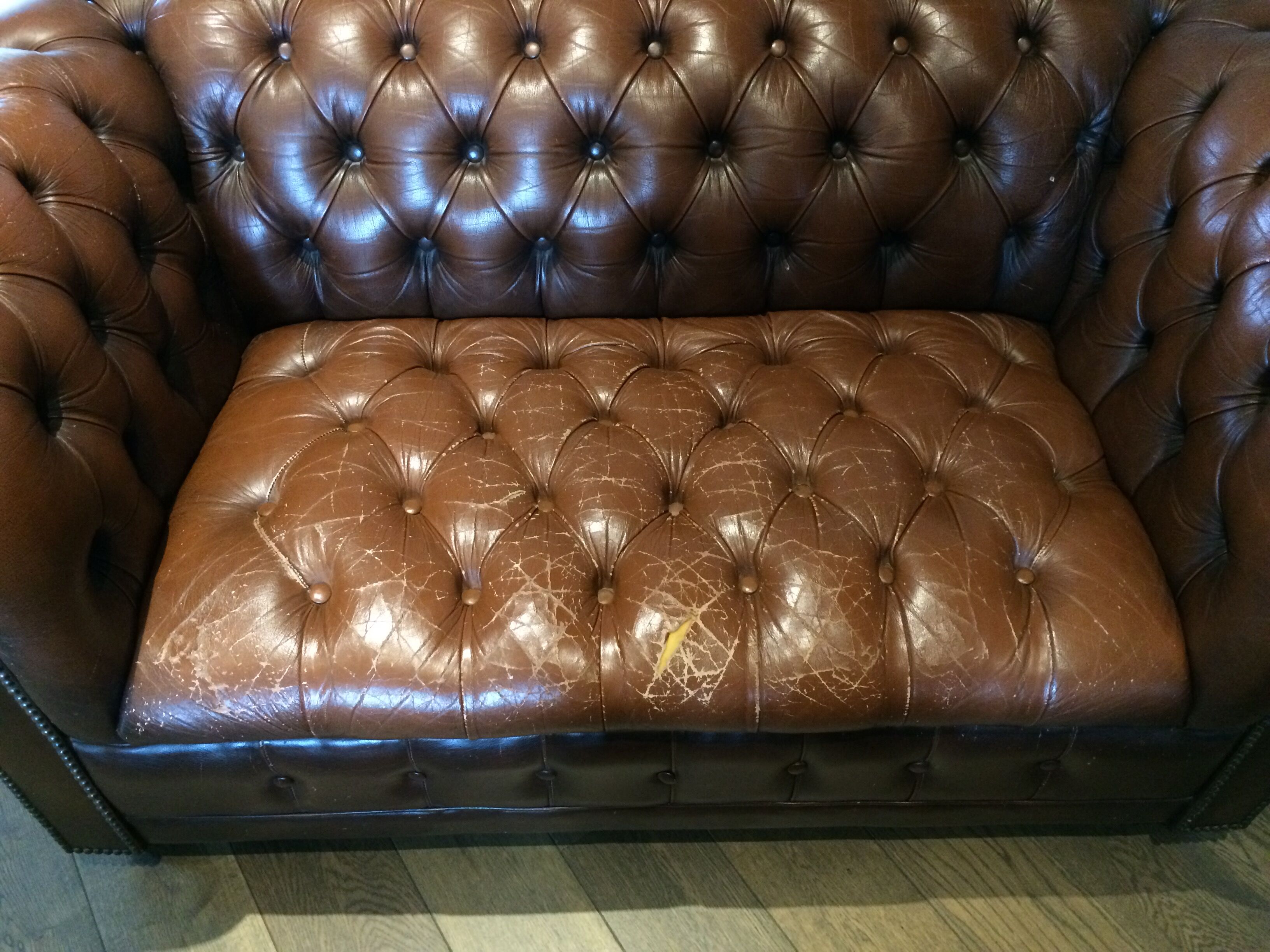 Vintage chesterfield sofa