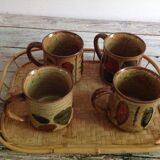 Lot of 4 mugs
