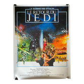 Original movie poster canvas "Return of the Jedi" Star Wars 120x160cm 1983