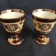 Pair of small Jersey earthenware vases