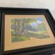 Landscape, watercolor painting 1940er