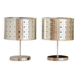 Pair of Space Age bedside lamps