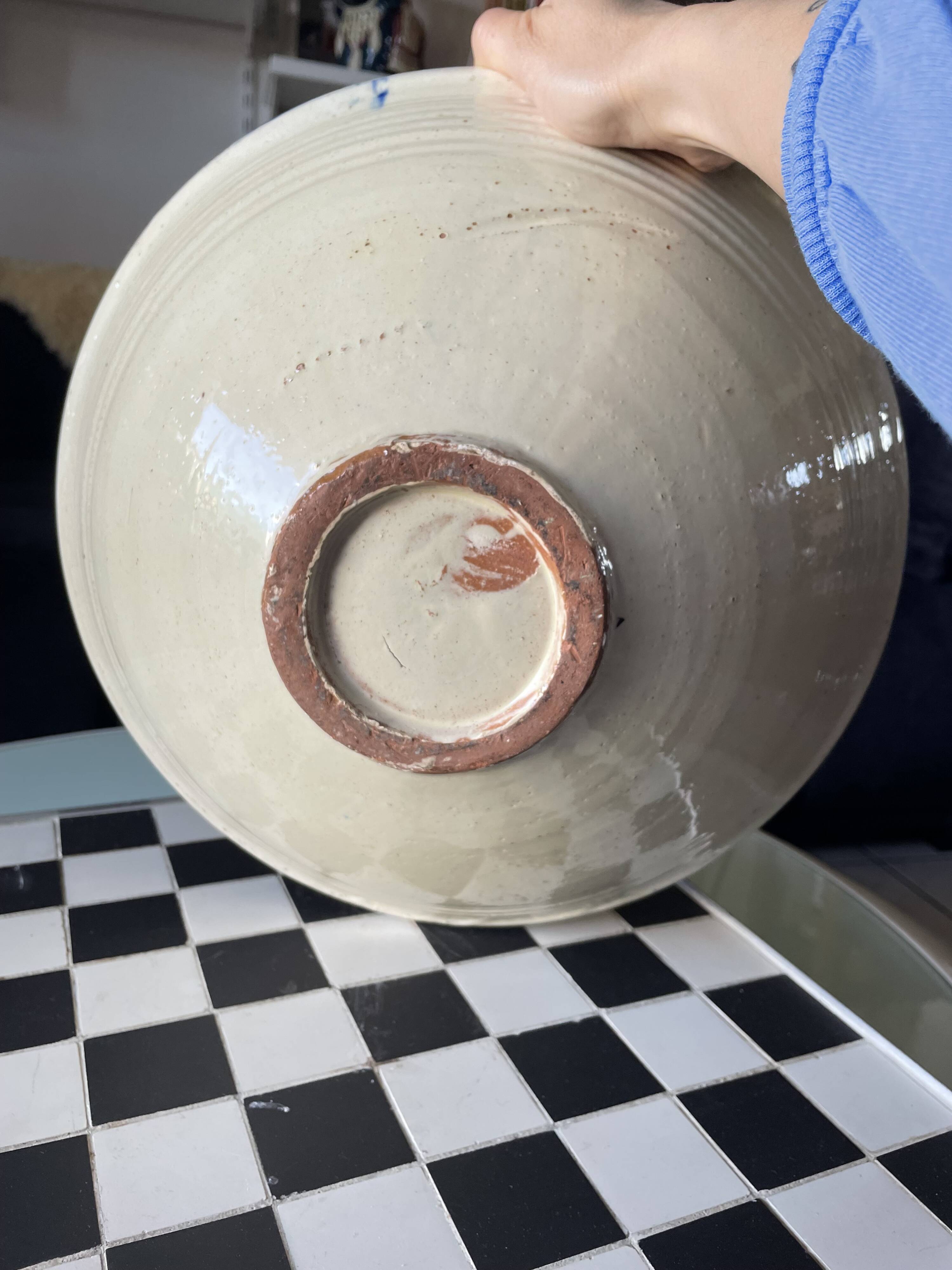 Grande jatte lebrillo ancien de Nijar Almeria