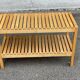 Scandinavian solid wood bench - Ikea Molger