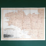 Map of brittany