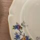 Set of 4 porcelain dessert plates
