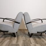 Armchairs by Jindrich Halabala, 1940s, Set of 2